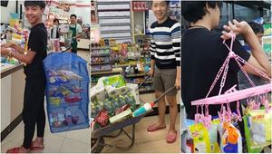 Nói không với túi nilon, người Thái sáng tạo muôn kiểu đựng hàng