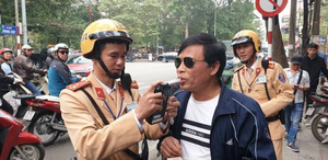 Xử lý 'ma men' lái xe: CSGT Hà Nội xử phạt 84 tài xế sau 5 ngày