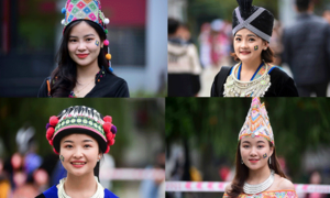 Ảnh: Sinh viên người Mông rạng rỡ đón Tết giữa Hà Nội