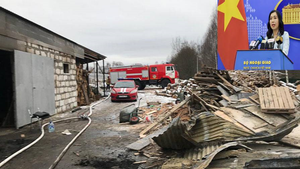 Bộ Ngoại giao xác nhận danh tính người Việt bị thương trong vụ cháy ở ngoại ô Matxcơva