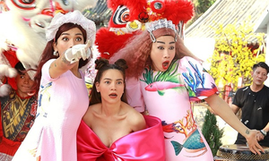 Hồ Ngọc Hà biến buổi xem mắt thành chương trình tấu hài cùng BB Trần, Hải Triều