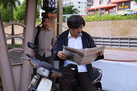 Trấn Thành mang câu chuyện tài xế xe ôm vào Web drama 'Bố già'