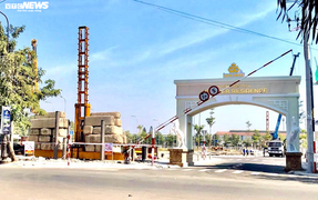 Khối bê tông nặng hàng tấn đè chết công nhân ở Bình Dương 