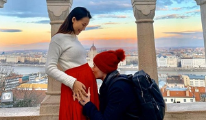 MC Hoàng Oanh xác nhận mang thai con đầu lòng với chồng Tây