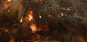 Rùng rợn hình ảnh thảm họa thiên nhiên liên tưởng cảnh phim ngày tận thế 2012