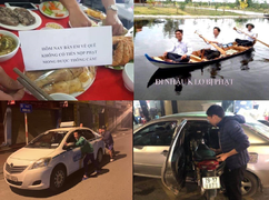 Cười nghiêng ngả với loạt ảnh 'đã uống rượu thì không lái xe' của dân mạng