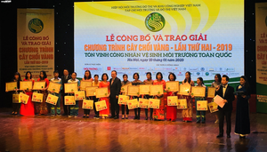 Tôn vinh 72 công nhân vệ sinh môi trường tiêu biểu toàn quốc