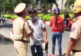 Khởi tố thanh niên cố tình tông CSGT trọng thương