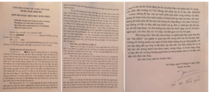 Mẹ viết đơn gửi nhà trường xin miễn học thêm buổi chiều cho con