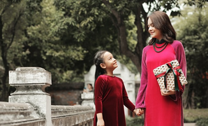 Phạm Quỳnh Anh bồi hồi khi cùng con gái trở về Hà Nội những ngày cận Tết