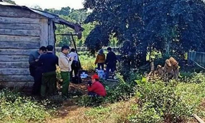Phát hiện thi thể cháy sém cạnh chiếc máy tính trong rẫy