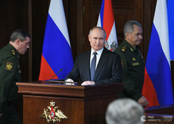 Tổng thống Putin: Lần đầu tiên Nga trở thành nước dẫn đầu trong lĩnh vực vũ khí