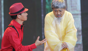 Gặp nhau cuối năm 2020: 'Ngọc Hoàng' Quốc Khánh hóa Lão Hạc, 'Nam Tào' Xuân Bắc thành Xuân Tóc Đỏ