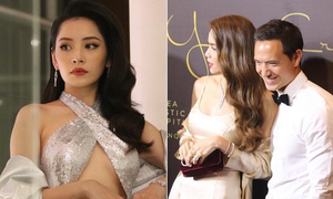 Kim Lý hộ tống Hồ Ngọc Hà, Chi Pu hở bạo 'chặt chém' dàn mỹ nhân trên thảm đỏ