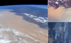 Phi hành gia NASA chụp khói cháy rừng Australia từ không gian