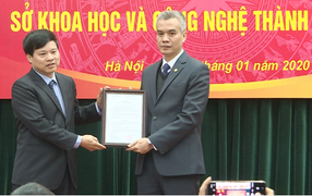 Tân Giám đốc Sở Khoa học và Công nghệ Hà Nội là ai?