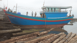 Làng đóng tàu 700 năm tuổi xứ Nghệ