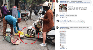 Dân mạng phẫn nộ, tẩy chay cửa hàng cô gái nhẫn tâm cán nát mẹt trái cây của người bán rong