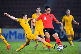 Đánh bại Australia, U23 Hàn Quốc vào chung kết U23 châu Á