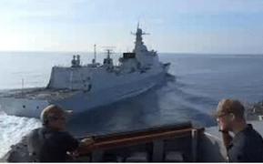 Mỹ tung video 'tố' tàu Trung Quốc sẵn sàng đâm chiến hạm Mỹ