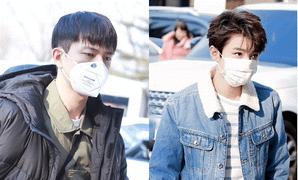 Lo sợ virus corona, nghệ sĩ Trung Quốc đeo khẩu trang đi diễn tập gala cuối năm