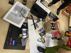 Bắt nhóm in tiền giả rồi mang đi mua ma túy