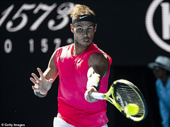 Đánh bại Nick Kyrgios, Rafael Nadal vào tứ kết Australian Open