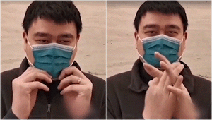 Chủ tịch Hiệp hội bóng rổ Trung Quốc hướng dẫn cách đề phòng virus corona