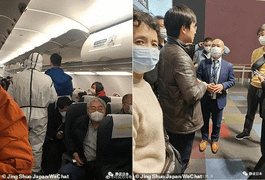 Bí mật uống thuốc hạ sốt, 16 người Vũ Hán bị từ chối bay cùng