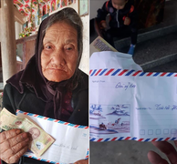 Sự thật thông tin 'cụ bà được xã mừng thọ 10.000 đồng' xôn xao dân mạng