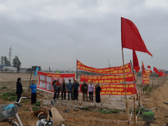 Khu nhà ở thị trấn Lim, Bắc Ninh: Dân chưa được đền bù đã nguy cơ mất đất