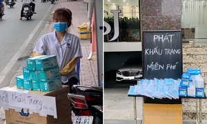 Dân mạng chia sẻ địa điểm phát khẩu trang miễn phí giữa dịch corona