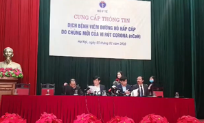 TRỰC TIẾP: Bộ Y tế thông tin tình hình dịch virus corona 