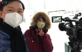 Phóng viên VOV kể chuyện tác nghiệp ở 'tâm dịch' Trung Quốc