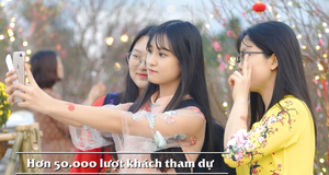 Những dấu ấn khó quên tại Lễ hội hoa đào lớn nhất Việt Nam