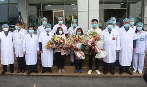 Ba bệnh nhân nhiễm virus corona ở Vĩnh Phúc khỏi bệnh, được xuất viện