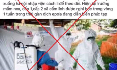 Tung tin đồn dịch 'Epola' ở Hà Nội, nam thanh niên bị phạt 12,5 triệu đồng