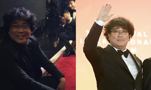 Đạo diễn phim 'Ký sinh trùng' choáng, ngồi sụp sau cánh gà vì thắng 4 giải ở Oscar 2020