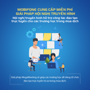 MegaMeeting - Giải pháp đào tạo trực tuyến miễn phí cho trường học mùa dịch Corona