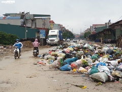 Người dân Yên Phong, Bắc Ninh 'chết mòn' cạnh bãi rác gần 10 năm chưa được xử lý