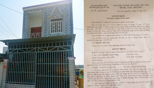 Xây nhà không phép, trung úy biên phòng Kiên Giang bị buộc tháo dỡ