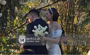 Hoàng Touliver không kiềm được nước mắt trong lễ cưới Tóc Tiên