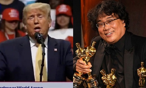 Tổng thống Donald Trump châm biếm chiến thắng của 'Ký sinh trùng' tại Oscar