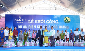 Khởi công Nhà máy điện gió số 3 tỉnh Sóc Trăng