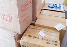 Bắt quả tang người đàn ông xuất lậu 25.000 khẩu trang sang Campuchia