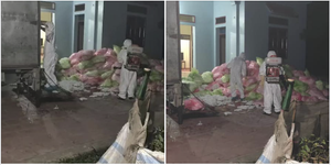 Nam thanh niên gom hơn 600kg khẩu trang y tế qua sử dụng