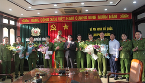 Thưởng nóng công an truy bắt nghi phạm giết người, đốt xác trong thùng phuy