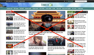 Đại Kỷ Nguyên, tinhhoa.net, trithucvn.net là những trang tin giả, bất hợp pháp tại Việt Nam