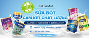 Lazada triển khai chương trình 'Sữa bột cam kết chính hãng' với 3 cam kết vàng cho mẹ yên tâm mua sữa