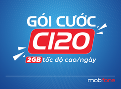 Gói cước C120 của MobiFone: Chỉ 4 nghìn đồng/ngày đáp ứng mọi nhu cầu lướt mạng